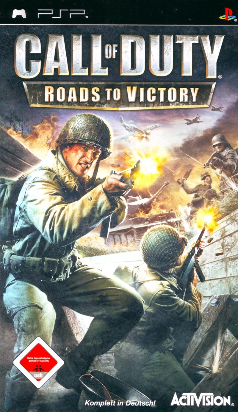 Игра Call of Duty: Roads to Victory (PSP) б/у