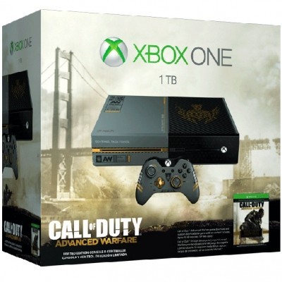 Приставка Xbox One (Call Of Duty: Advanced Warfare Limited Edition) (1Тб) б/у