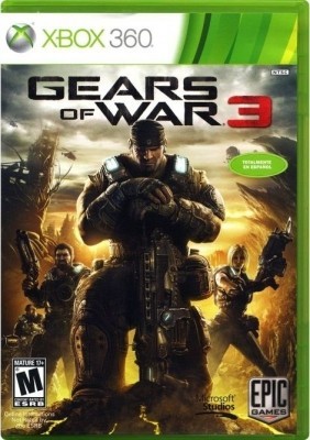 Игра Gears of War 3 (Xbox 360) (rus sub) б/у