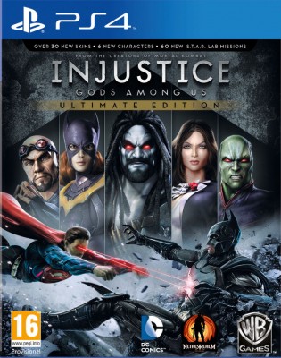 Игра Injustice: Gods Among Us (Ultimate Edition) (PS4) б/у