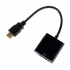 Конвертер HDMI в VGA с Micro / Mini HDMI адаптером (Xbox 360, One, PC)
