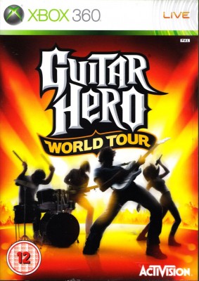 Игра Guitar Hero: World Tour (Xbox 360) б/у