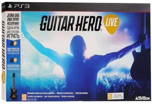 Игра Guitar Hero Live (только гитара) (PS3) б/у