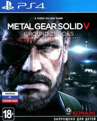 Игра Metal Gear Solid V: Ground Zeroes (PS4) б/у (rus sub)
