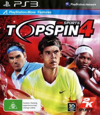 Игра Top Spin 4 (Поддержка Move) (PS3) б/у (rus)