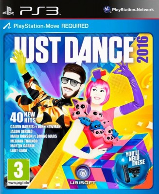 Игра Just Dance 2016 (Только для PS Move) (PS3)