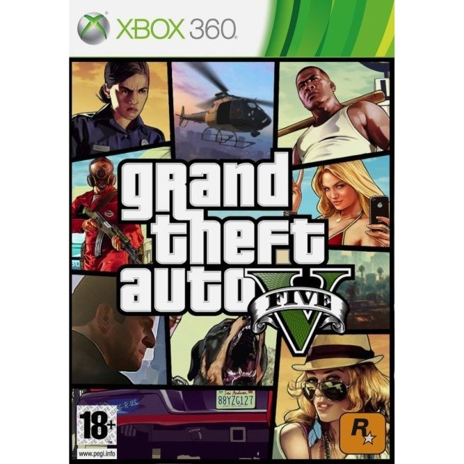 GTA V (Grand Theft Auto 5) (Xbox 360)