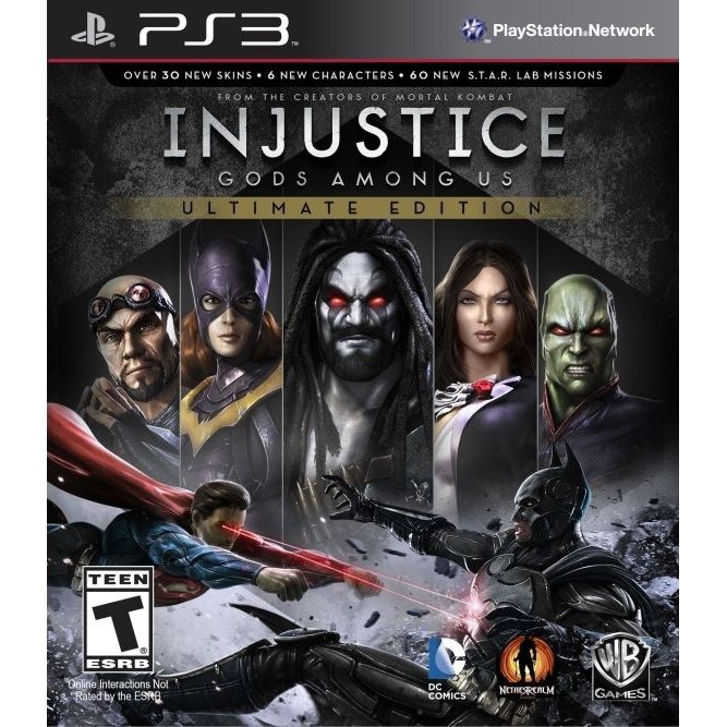 Игра Injustice: Gods Among Us. Ultimate Edition (PS3) (rus sub) б/у