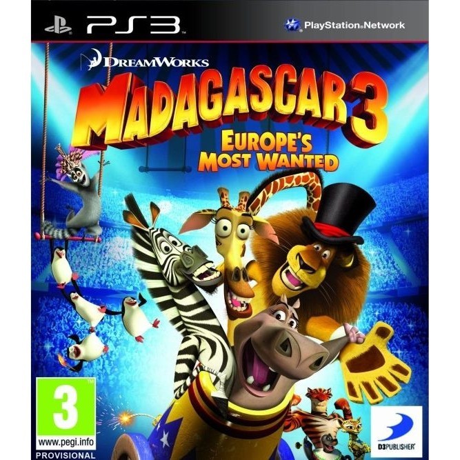 Мадагаскар 3 (PS3)