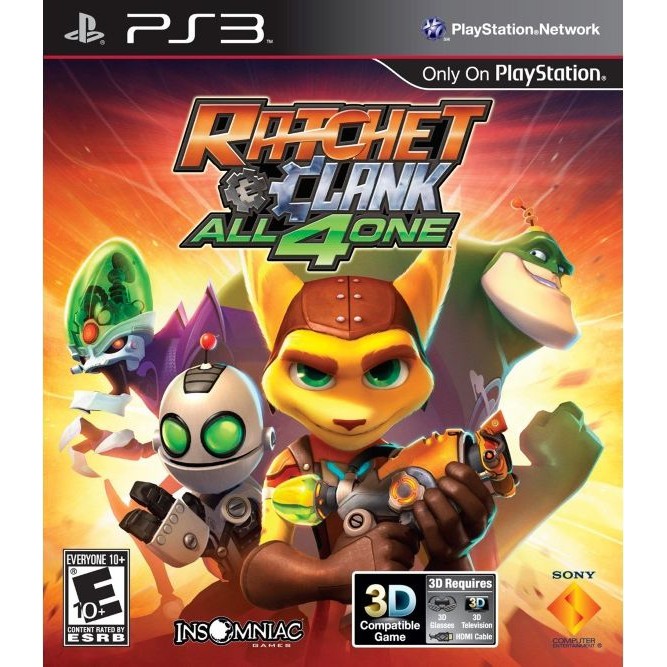 Ratchet  and  Clank: all 4one (PS3) б/у