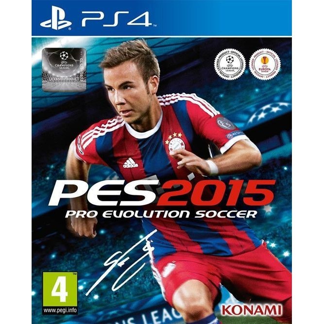 Игра Pro Evolution Soccer 2015 [PES] (PS4) б/у