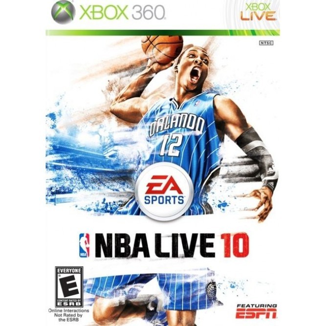 NBA live 10 (Xbox 360) б/у