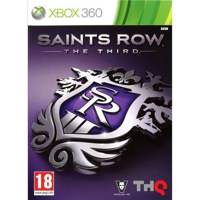 Игра Saints Row: The Third (Xbox 360) (rus sub) б/у