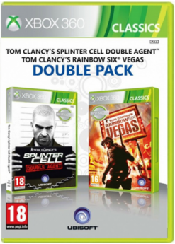Игра Tom Clancy's Rainbow Six: Vegas + Tom Clancy's Splinter Cell: Double Agent (Xbox 360) (eng) б/у