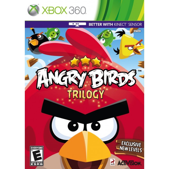 Игра Angry Birds Trilogy (Поддержка Kinect) (Xbox 360) б/у