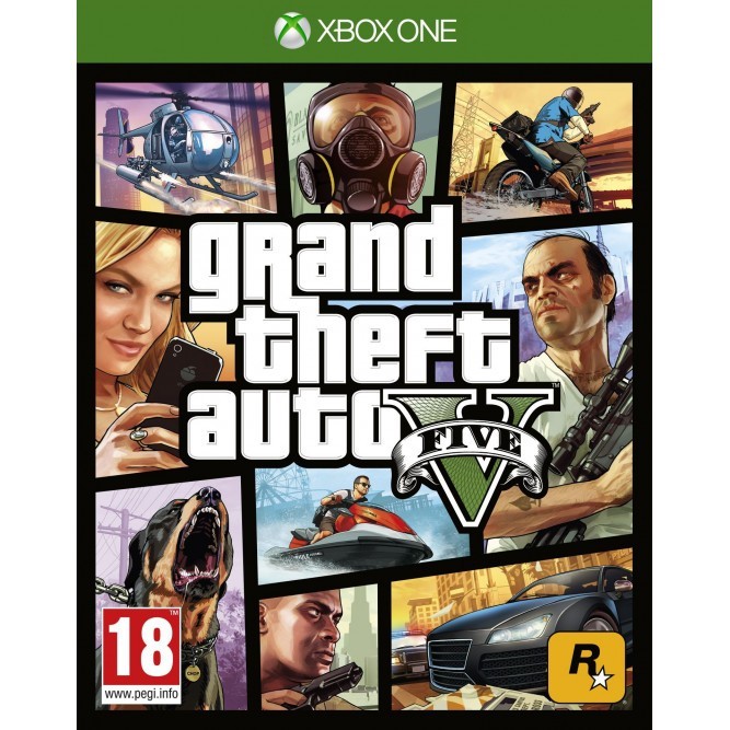 Игра GTA V (Xbox One) б/у