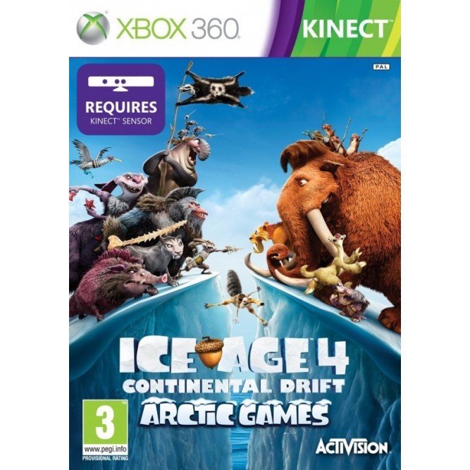 Игра Kinect Ледниковый период 4: Континентальный дрейф (Xbox 360) б/у