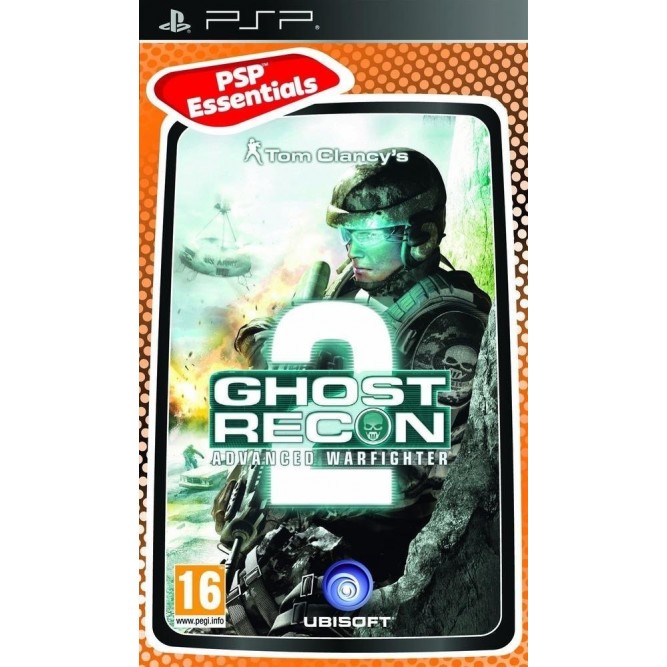 Игра Tom Clancy's  Ghost Recon: Advanced Warfighter 2 (PSP) б/у