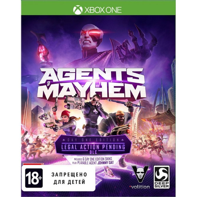 Игра Agents of Mayhem (Xbox One) (eng) б/у