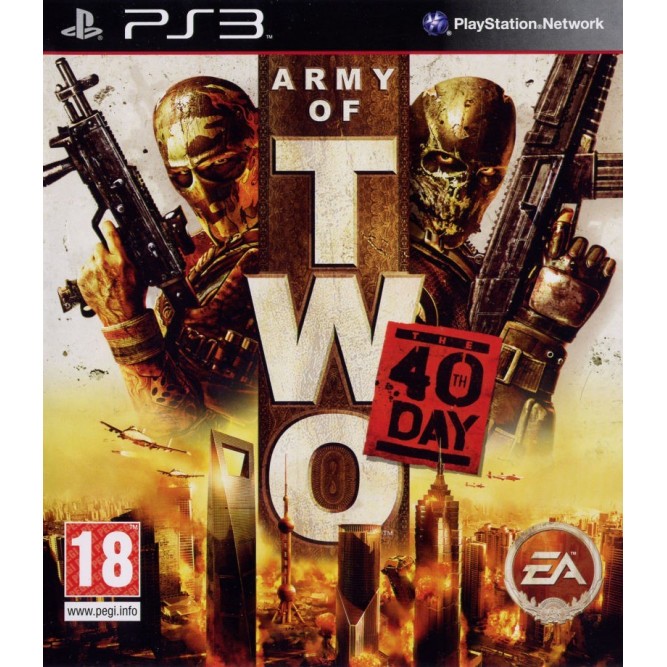 Игра Army of Two: The 40th day (PS3) б/у