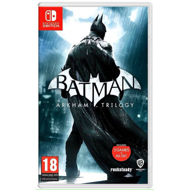 Игра Batman: Arkham Trilogy (Nintendo Switch) (rus sub)