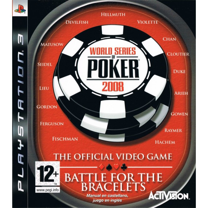 Игра World Series of Poker 2008: Battle For The Bracelets (PS3) б/у (eng)