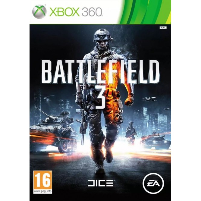 Игра Battlefield 3 (Xbox 360) (rus) б/у