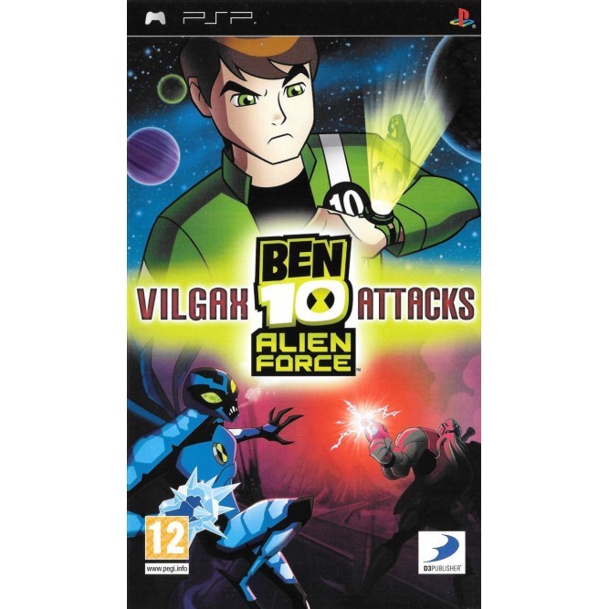Игра Ben 10 Alien Force: Vilgax Attacks (PSP)