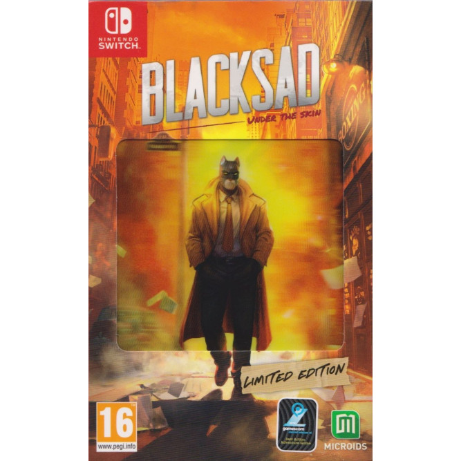Игра Blacksad: Under The Skin Limited Edition (Nintendo Switch) (rus) б/у