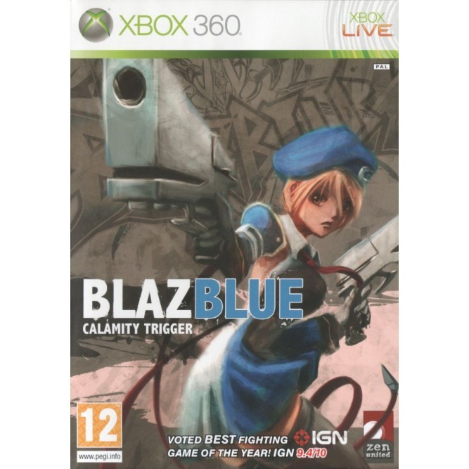 Игра BlazBlue: Calamity Trigger (Xbox 360) б/у (eng)