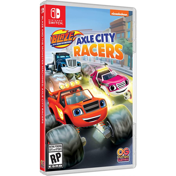 Игра Blaze And The Monster Machines: Axle City Racers (Nintendo Switch) (rus sub) б/у