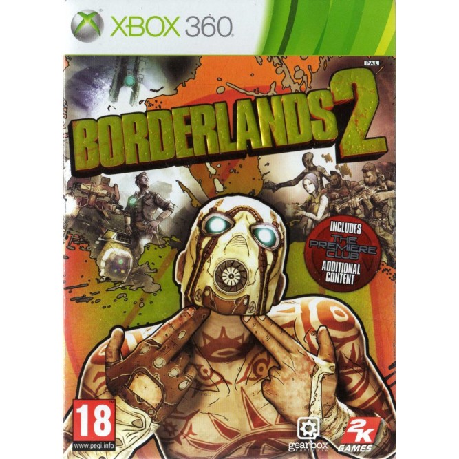 Игра Borderlands 2 (Xbox 360) б/у