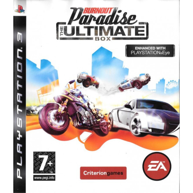 Игра Burnout Paradise: The Ultimate Box (Полное издание) (PS3) (eng) (б/у)