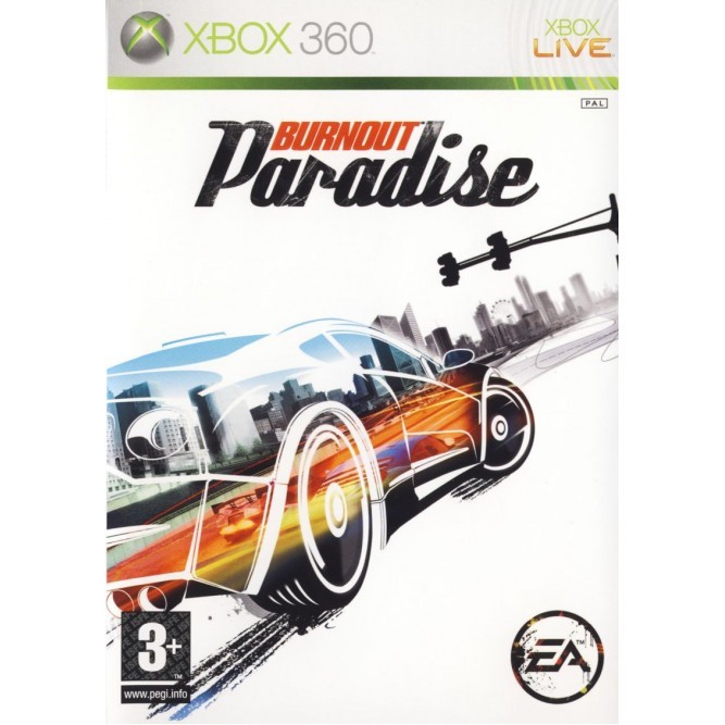 Игра Burnout: Paradise (Xbox 360) б/у