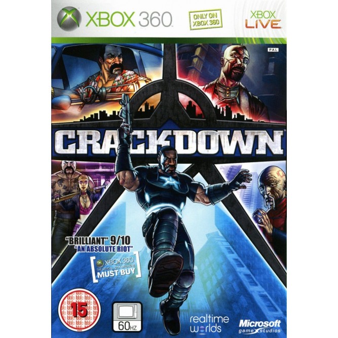 Игра Crackdown (Xbox 360) б/у