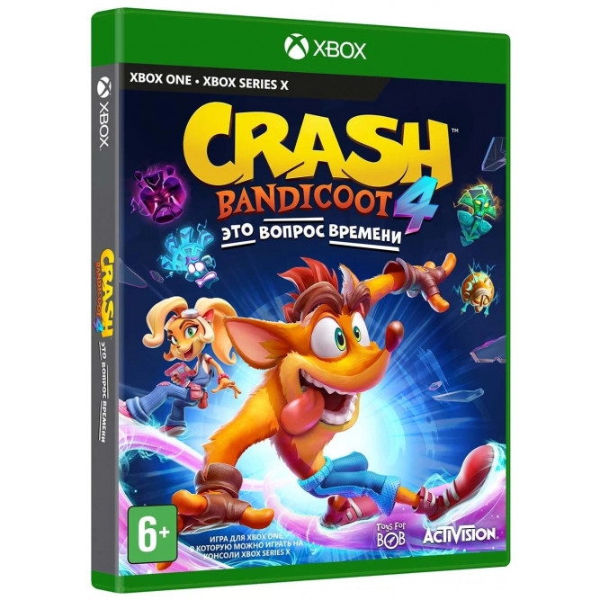 Игра Crash Bandicoot 4: Это вопрос времени (Xbox) б/у (rus sub)