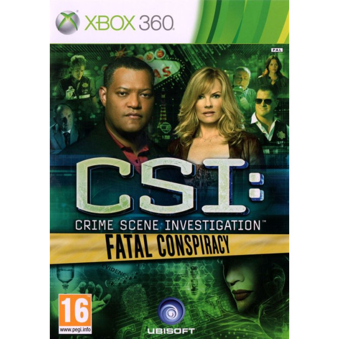 Игра CSI: Crime Scene Investigation. Fatal Conspiracy (Xbox 360) (eng)