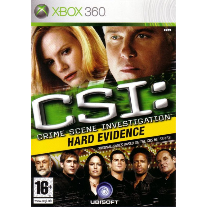 Игра CSI: Crime Scene Investigation. Hard Evidence (Xbox 360) (eng) б/у