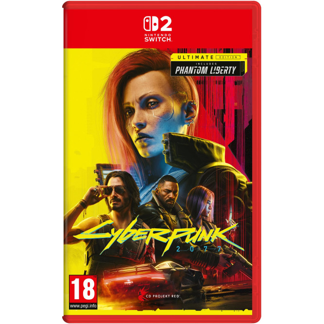 Игра Cyberpunk 2077 Ultimate Edition (Switch 2) (rus sub, дубляж докачивается)