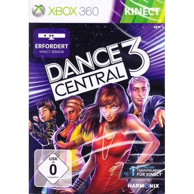 Игра Dance Central 3 (только для Kinect) (Xbox 360) (rus) б/у