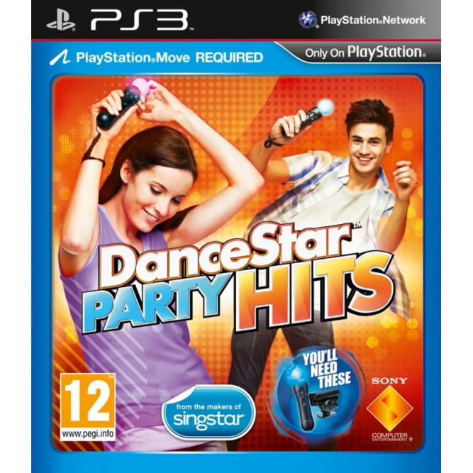 Игра DanceStar Party Hits (PS3) (Поддержка Move) (rus) б/у