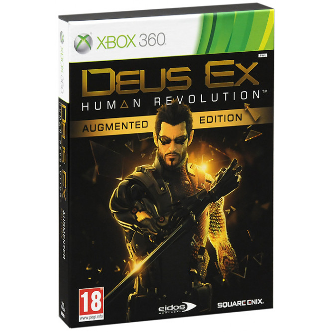 Игра Deus Ex: Human Revolution - Augmented edition (Xbox 360) (eng) б/у 