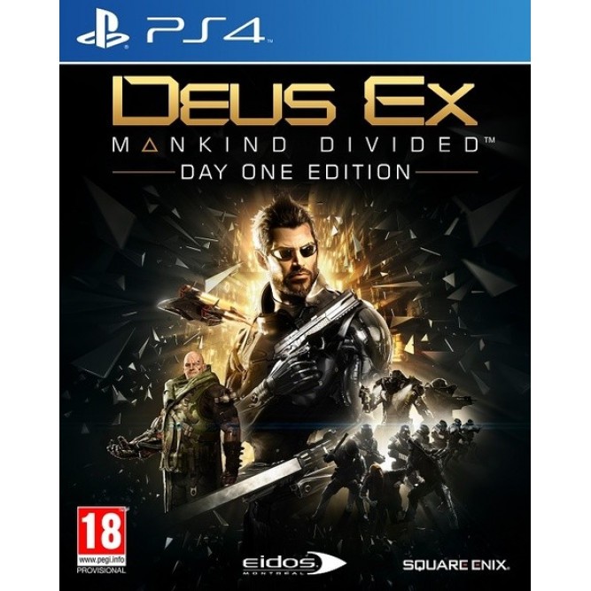 Игра Deus Ex: Mankind Divided - Day One Edition (PS4) б/у (eng)