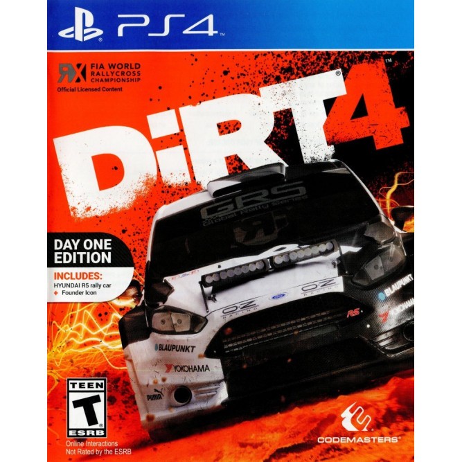 Игра Dirt 4 (PS4) (rus)