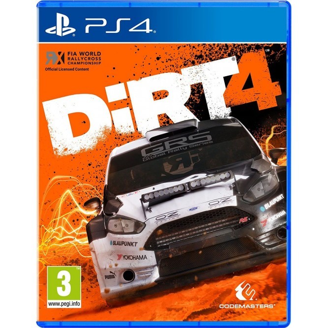 Игра Dirt 4 (PS4) б/у (rus)