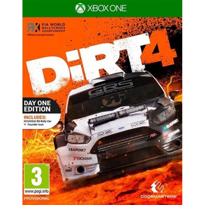 Игра Dirt 4 (Xbox One) (eng)