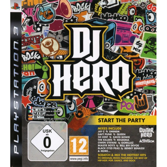 Игра DJ Hero (PS3) б/у