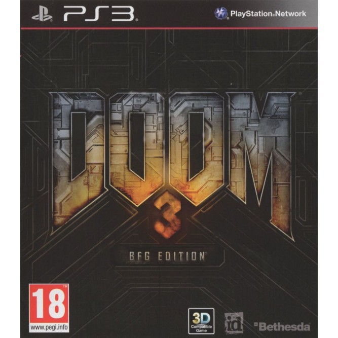 Игра Doom 3: BFG Edition (PS3) б/у