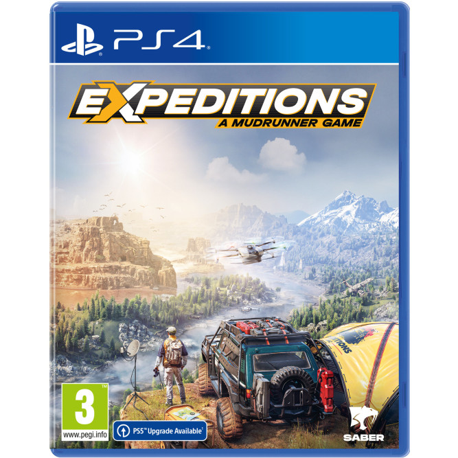 Игра Expeditions: A MudRunner Game (PS4) (rus sub)