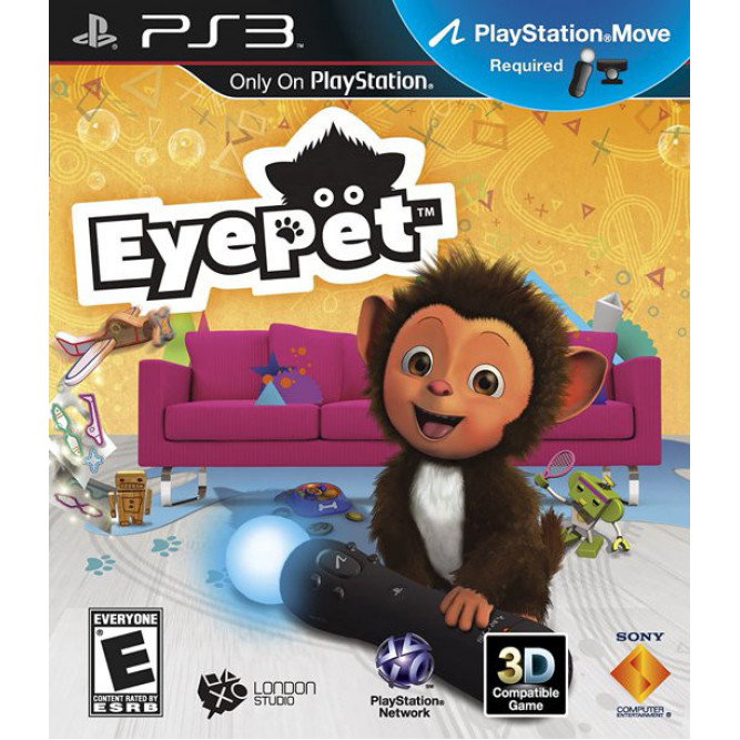 Игра EyePet для Move (PS3) (rus) б/у